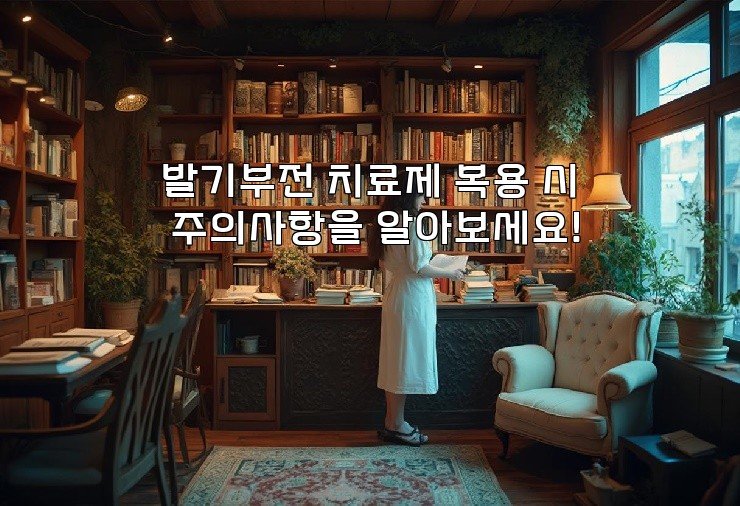 발기부전 치료제 복용 시 주의사항을 알아보세요!